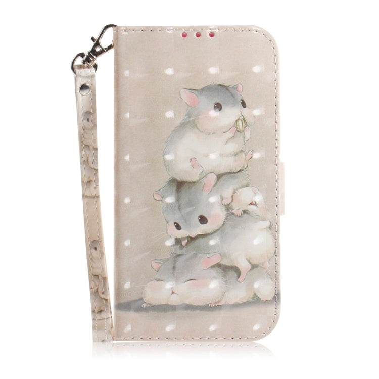 3D Colored Drawing Squirrels Pattern Horizontal Flip Leather Case for Asus Zenfone Max (M2) ZB633KL, with Holder & Card Slots & Wallet, For Asus Zenfone Max (M2) ZB633KL