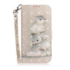 3D Colored Drawing Squirrels Pattern Horizontal Flip Leather Case for Asus Zenfone Max (M2) ZB633KL, with Holder & Card Slots & Wallet, For Asus Zenfone Max (M2) ZB633KL