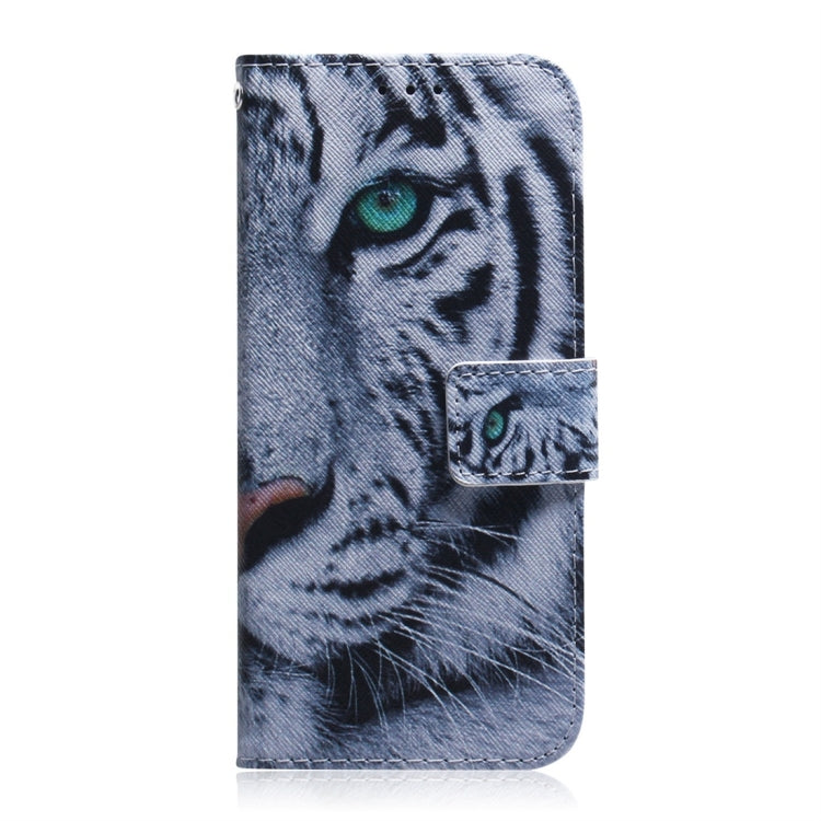 Tiger Pattern Coloured Drawing Horizontal Flip Leather Case for Asus Zenfone Max Pro (M1) ZB601KL, with Holder & Card Slots & Wallet, For Asus Zenfone Max Pro (M1) ZB601KL