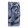 Tiger Pattern Coloured Drawing Horizontal Flip Leather Case for Asus Zenfone Max Pro (M1) ZB601KL, with Holder & Card Slots & Wallet, For Asus Zenfone Max Pro (M1) ZB601KL