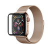 2 PCS ENKAY Hat-Prince 3D Full Screen PET + 3D Full Screen Electroplating  PET Curved Heat Bending HD Screen Protector for Apple Watch Series 4 40mm