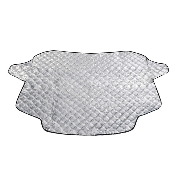 Automobile Front Windshield Cover Snow Cover Plus Cotton Car Windshield Sun Shade Winter Car Snow Shield Cover, Random Color Delivery, 183×116cm