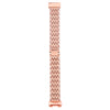 For Fitbit Charge 3 Diamond-studded Stainless Steel  Watch Band