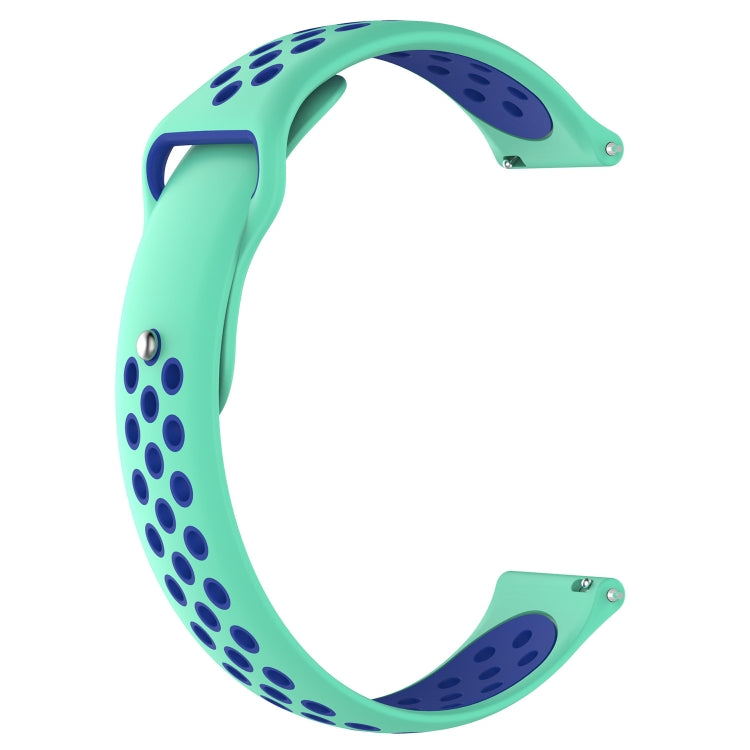 Double Colour Silicone Sport Watch Band for Huawei Watch Series 1 18mm