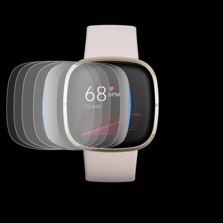 5 PCS for Fitbit Versa 3 / Sense TPU Soft Explosion-proof Screen Film