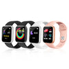 Y68 1.44 inch Smart Watch, Support Heart Rate Blood Pressure Blood Oxygen Monitoring, Y68 Pink