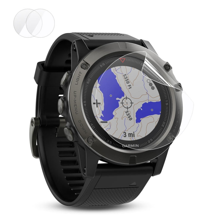 2 PCS ENKAY Hat-Prince for Garmin Fenix 5X Smart Watch HD Screen