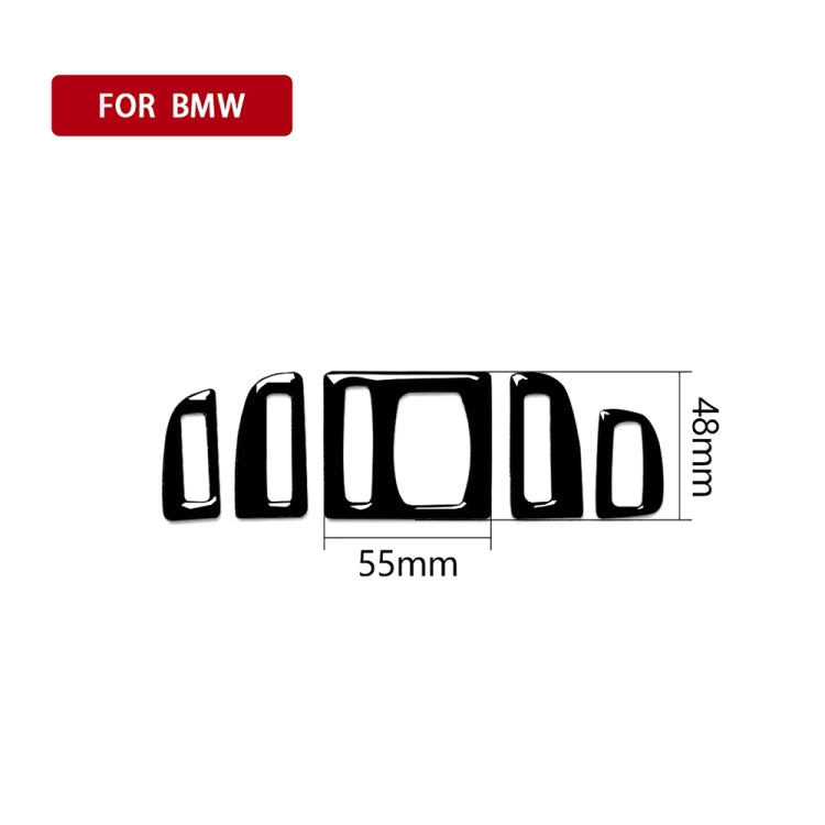 For BMW 5 Series F10 2011-2017 Car Air Outlet Decorative Sticker, Air Outlet