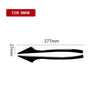 For BMW 5 Series F10 2011-2017 Car Rearview Mirror Bumper Strip Decorative Sticker, Left and Right Drive Universal, Rearview Mirror Bumper