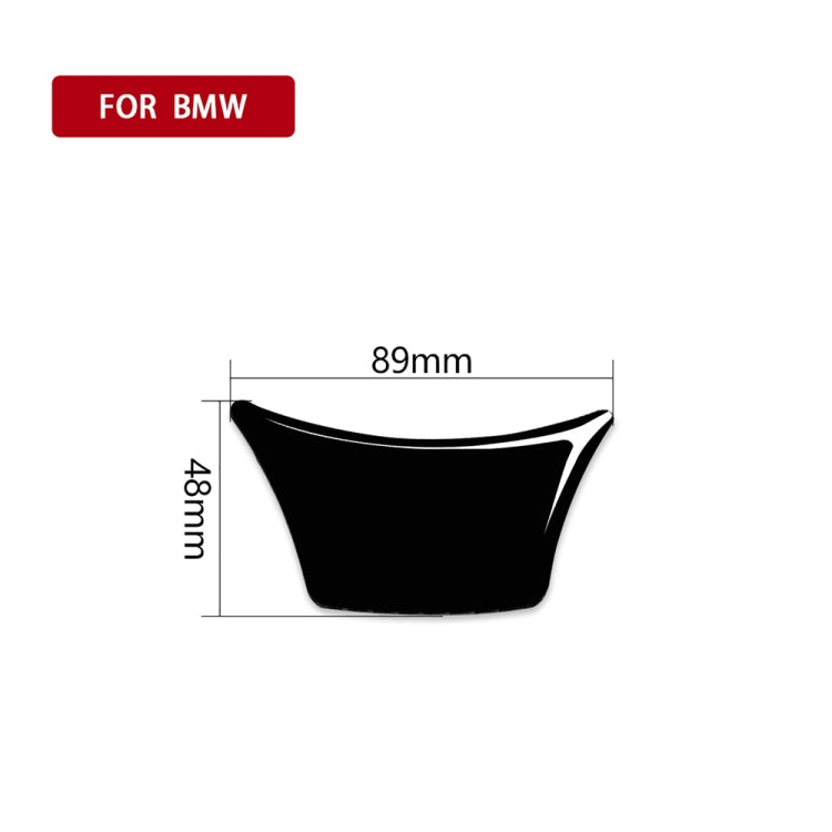 For BMW 5 Series F10 F18 2011-2017 A Edition Car Small Steering Wheel Decorative Sticker,Left and Right Drive Universal, A Edition Small Steering Wheel