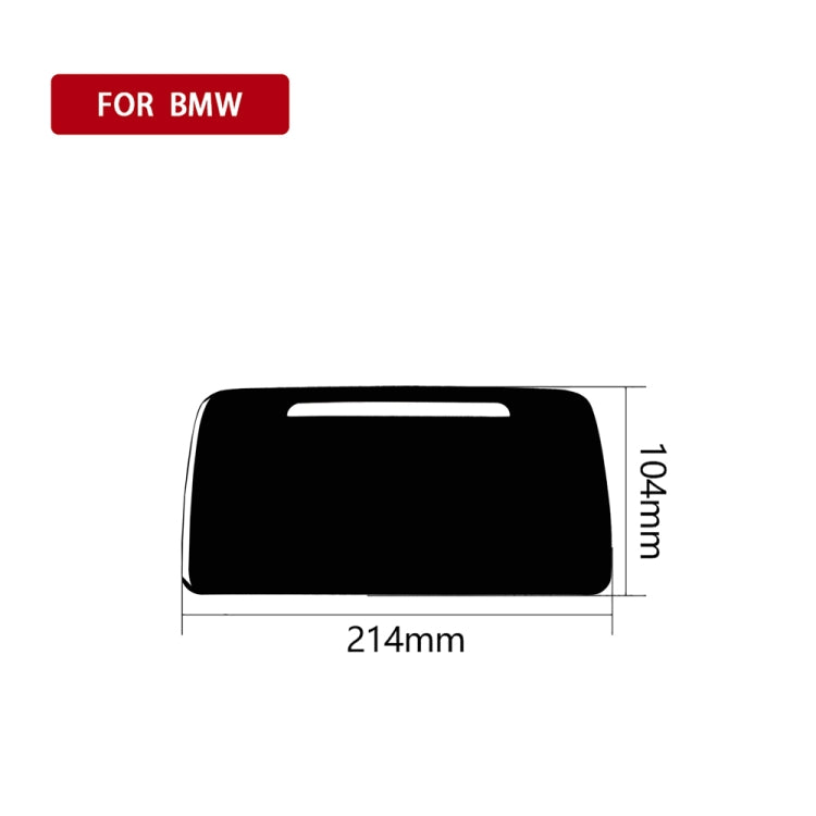 For BMW 5 Series F10 2011-2017 Car Storage Box Decorative Sticker,Left and Right Drive Universal, Storage Box