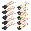 10pcs 5P Car Waterproof Plug Car Connector Plug-In