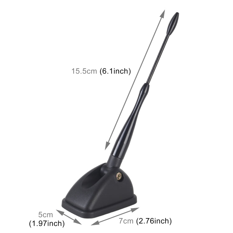 YQ-615A 15.5x1.3cm Car Radio Roof Enhanced Signal Antenna Mast, YQ-615A