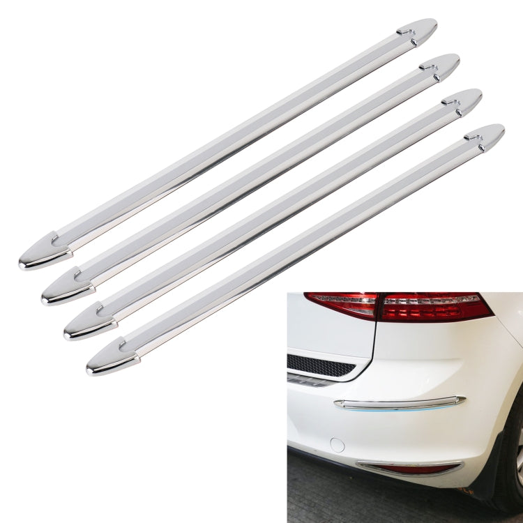 4pcs Car Silicone Anti-collision Strip