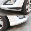 1 Pair Car Carbon Fiber Silicone Bumper Strip, Style: Long, Carbon Fiber