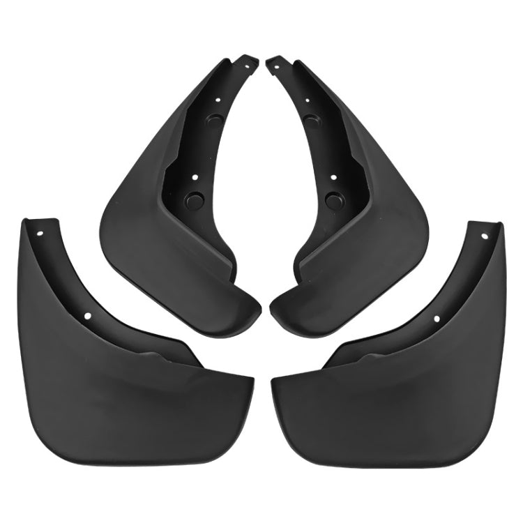 For Mazda 2 Hatchback 2007-2012 4pcs/Set Car Auto Soft Plastic Splash