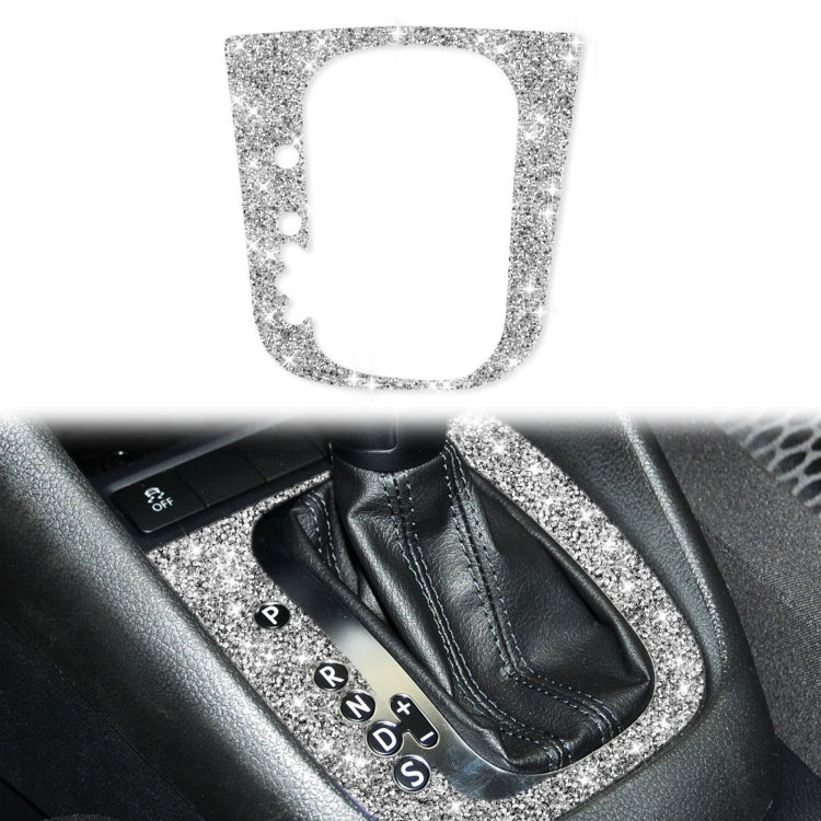 Car Gear Adjustment B Diamond Decoration Cover Sticker for Volkswagen