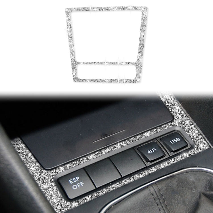 Car Ashtray Frame Diamond Decoration Cover Sticker for Volkswagen