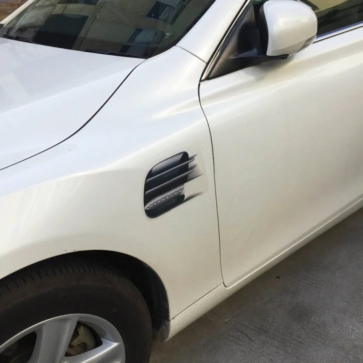 Car PVC Self-adhesive Fake Vent Decorative Stickers