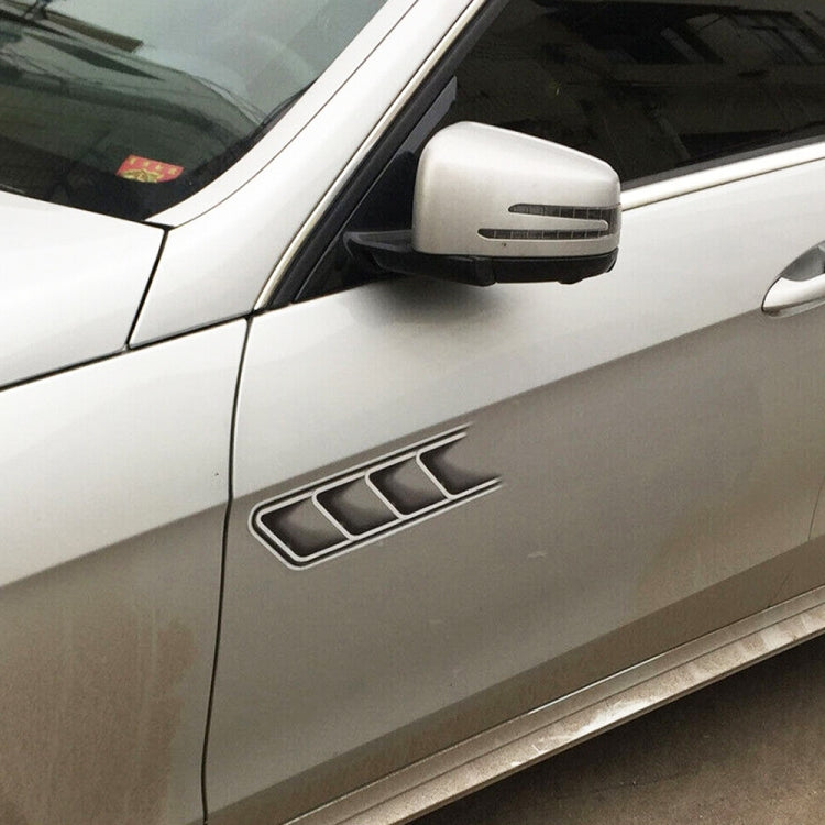Car PVC Self-adhesive Fake Vent Decorative Stickers