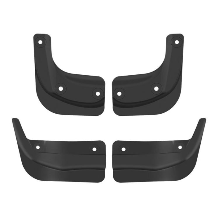 For Tesla Model 3 4 ppcs / Set Car Fenders Mud Flap Modification