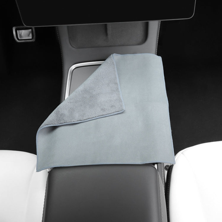 For Tesla General Car Microfiber Towel Cleaning Rag