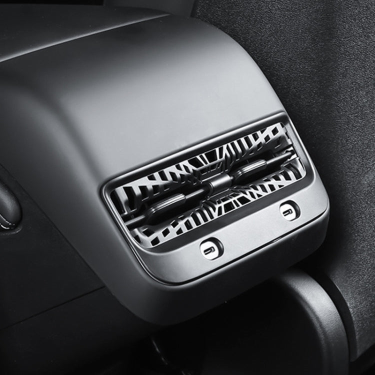 For Tesla Model Y 2021-2023 Car Rear Air Conditioning Outlet