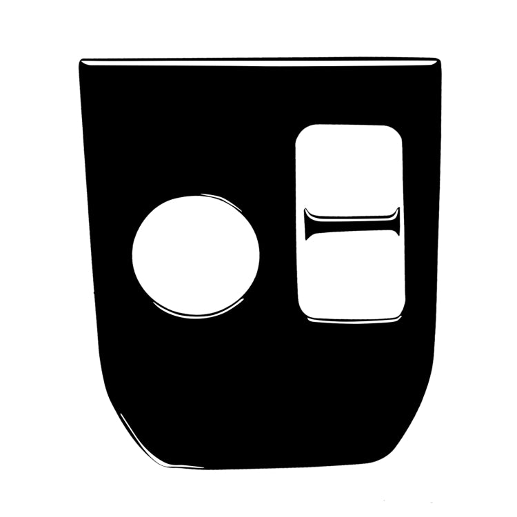 For Ford Mustang Mach E 2021 Car Gear Panel Decorative Sticker, Left and Right Drive Universal, For Mustang Mach E 2021