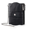 LT3539 Cowhide Leather Zipper Buckle Anti-magnetic RFID Wallet Clutch Bag for Men, with Card Slots & Shoulder Strap, LT3539 Shoulder Strap Black, LT3539 Shoulder Strap Blue, LT3539 Strap Red, LT3539 Yellowish-brown