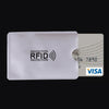 Aluminum Foil RFID Blocking Credit Card ID Bank Card Case Card Holder Cover, Size: 9.1*6.3cm, RFID 1pcs