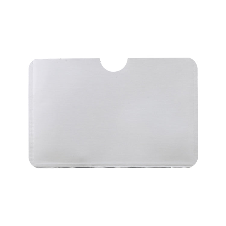 100 PCS Aluminum Foil RFID Blocking Credit Card ID Bank Card Case Card Holder Cover, Size: 9.3 x 6cm, Size: 9.3 x 6cm