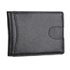 9601 Antimagnetic RFID Mini Crazy Horse Texture Leather Wallet Billfold, 9601