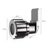 T22FB Micro USB Charging Zinc Alloy Smart Fingerprint + Bluetooth Drawer Bilateral Open Lock File Cabinet Lock, Bilateral Open Fingerprint + Bluetooth