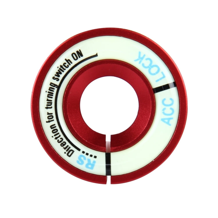 Car Aluminum Igniter Night Luminous Decoration Ring For Audi And Volkswagen