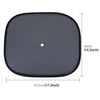 2 PCS Car Window Foldable Shade for Side Blocks UV Rays with Suction Cups, 43.5x36cm