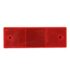 10 PCS Car Rear Bumper Warning Plastic Reflector and Sign