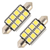10 PCS 41mm DC12V / 2W / 7000K / 80LM 8LEDs SMD-5050 Car Reading Lamp, 41mm, 8LEDs SMD-5050