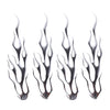 Flame Pattern Car Stickers, Flame
