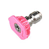 High Pressure Car Wash Gun Jet Nozzle Washer Accessories, Nozzle Angle: 0 Degree Big Hole, Pink, Nozzle Angle: 0 Degree Big Hole, Pink