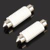 2 PCS 41mm DC12V 1.7W 6000K 135LM 2LEDs SMD-3030 Car Reading Lamp, with Decoder, 41mm, with Decoder