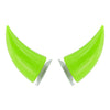 2 PCS Motorcycle Helmet Devil Decoration Motorbike Helmet Suction Cups Horns Decoration Headwear Sucker