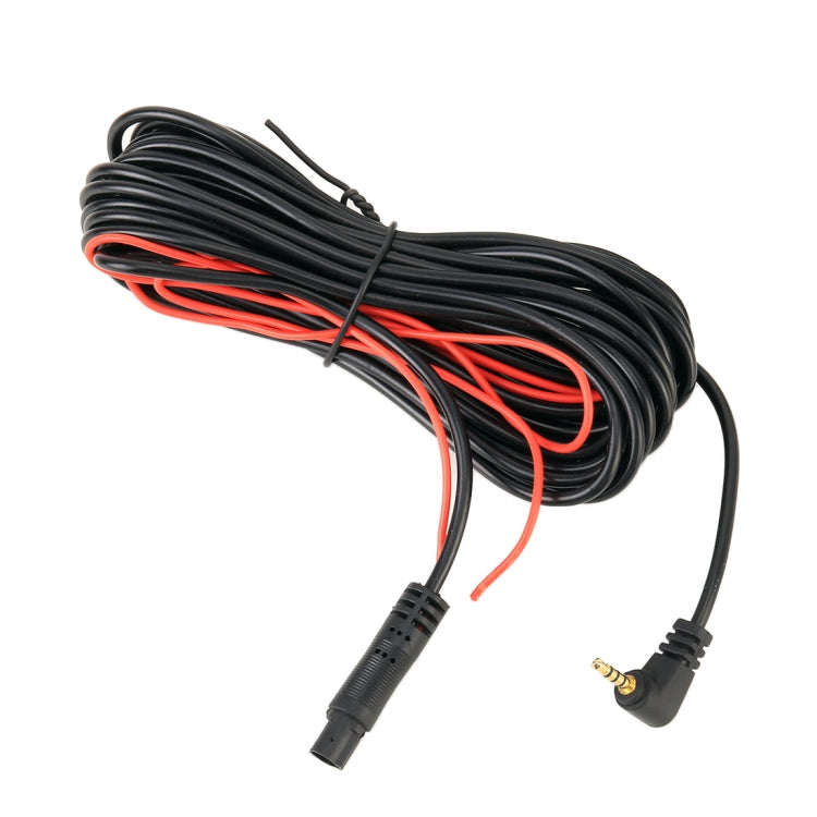 5.5m Universal Car 5P Reversing Camera Extension Cord Rearview Mirror Vehicle Traveling Data Recorder Video Conversion with Plug, 5.5m