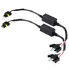 2 PCS DC 12V Universal H4 Bulb Harness Wiring Relay Harness Relay Wiring HID Relay Wiring Harness HID H4 Xenon Light System Relay Harness for Hi/Lo HID, DC 12V