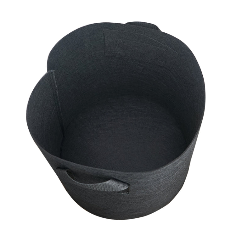 1 Gallon Planting Grow Bag Thickened Non-woven Aeration Fabric Pot Container with Handle, 1 Gallon