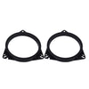 2 PCS Car Auto ABS  Loudspeaker Base Protection Cover Holder Mat for Nissan and Toyota, For Nissan and Toyota