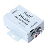 FH-203 12V Vehicle Car Audio Amplifier Noise Filter RCA Plug Loop Isolator for DVD Stereos, FH-203