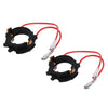 1 Pair H7 LED Headlight Bulb Retainers Holder Adapter for VW Volkswagen Golf 5 MK5 GTI Jetta, For VW/Golf 5 MK5