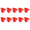 10PCS 2W T4.7 Wedge Instrument Panel LED Light Dashboard Gauge Cluster Indicator Lamp Bulb, 2W T4.7, 2W  T4.7