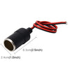 DC 12V Car Cigarette Lighter Power Plug Socket, Extension Cord Cable Length: 35 cm, 12V Length: 35 cm