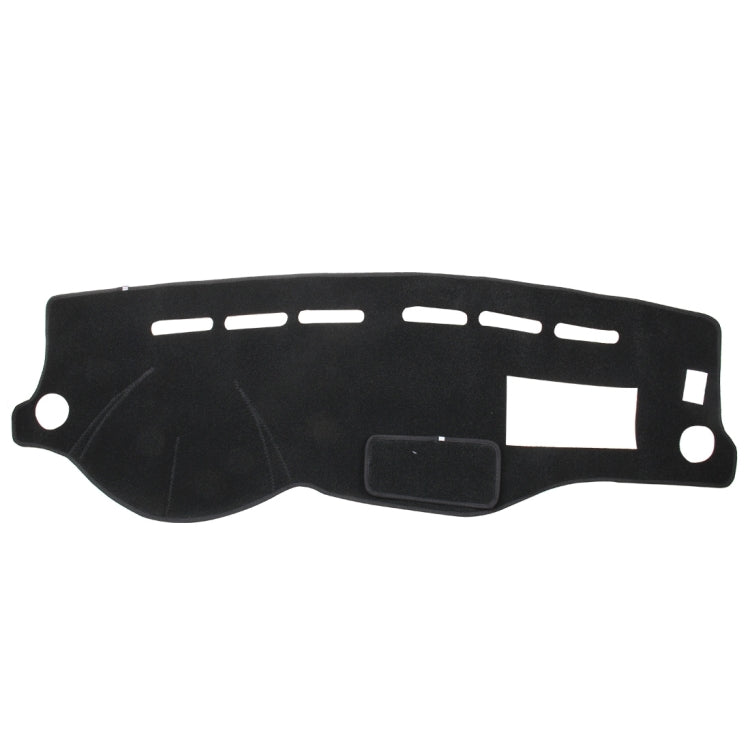 Dark Mat Car Dashboard Cover Car Light Pad Instrument Panel Sunscreen for Modern Accent (Please note the model and year), For Modern Accent
